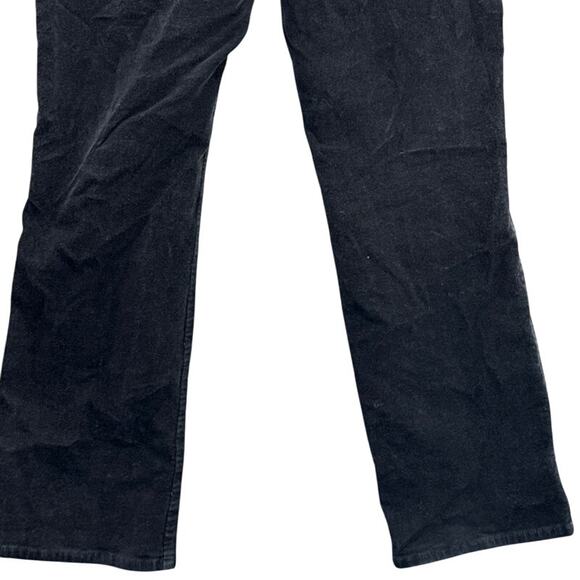Calvin Klein Jeans Y2K 90s Black Corduroy Bootcut Pants Women 16 - Picture 5 of 7